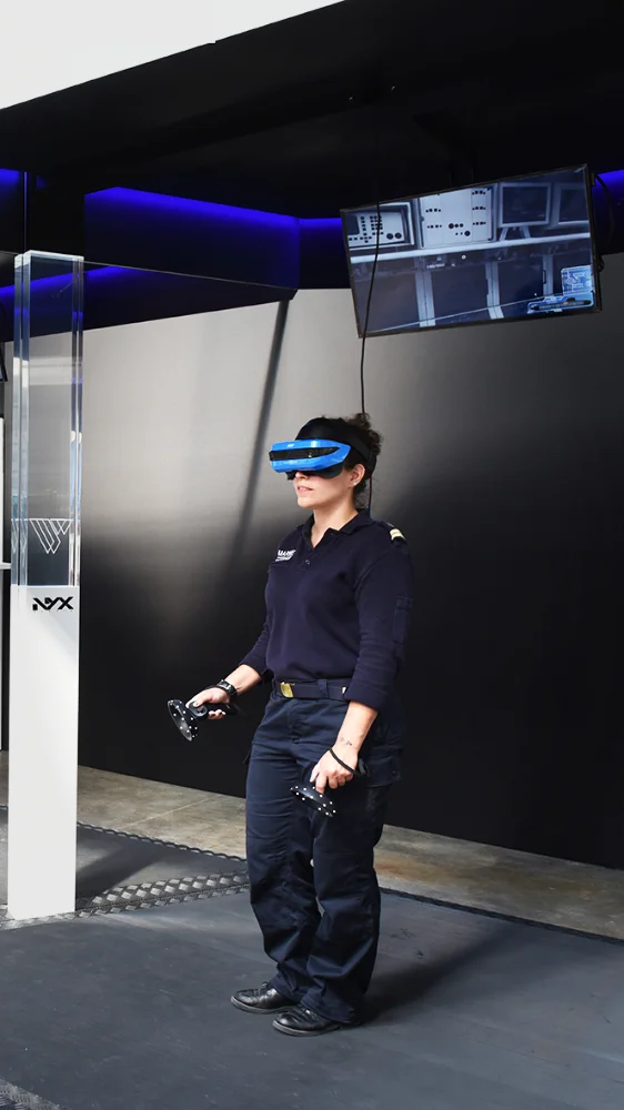 Formation en réalité virtuelle sur simulateur 3D