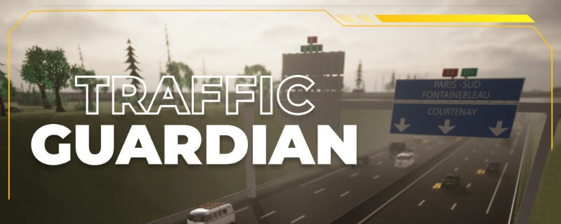 Advergame Traffic Guardian sur borne tactile
